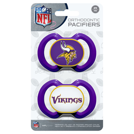 Minnesota Vikings NFL Pacifier 2-Pack