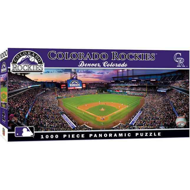 Colorado Rockies - 1000 Piece Panoramic Jigsaw Puzzle