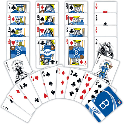 Brooklyn Dodgers MLB Playing Cards