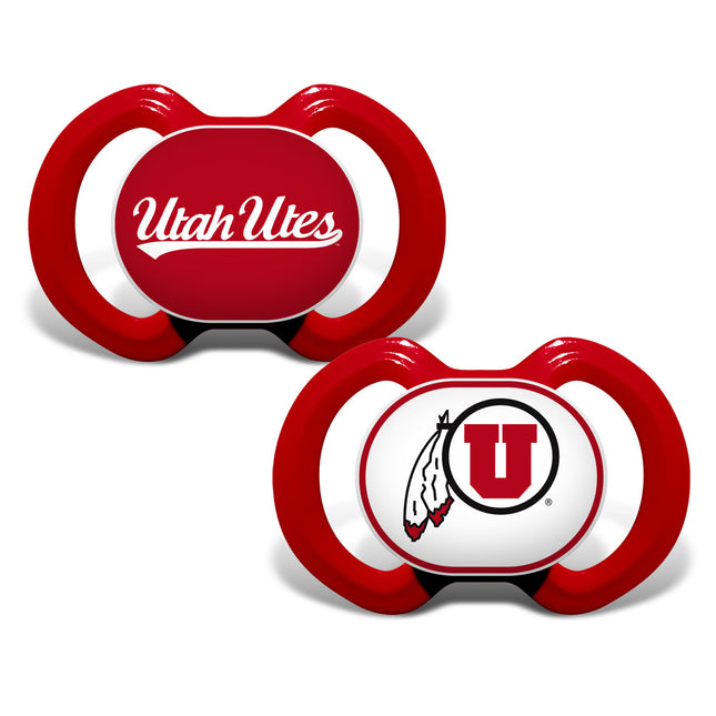 Utah Utes - Pacifier 2-Pack