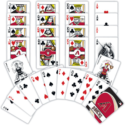 Arizona Diamondbacks MLB Playing Cards