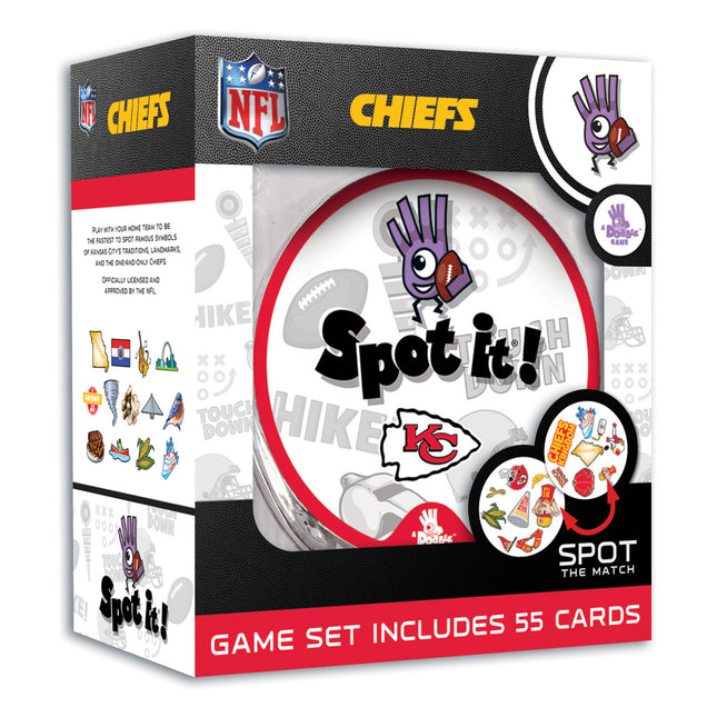 Kansas City Chiefs Spot It! Card Game