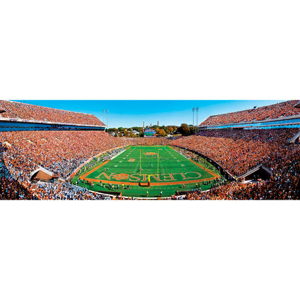 Clemson Tigers NCAA 1000pc Panoramic Puzzle - End Zone