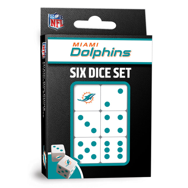 Miami Dolphins Dice Set