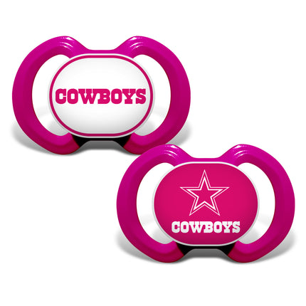 Dallas Cowboys - Pink Pacifier 2-Pack