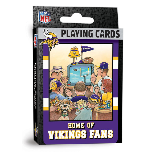 Minnesota Vikings Fan Deck Playing Cards - 54 Card Deck