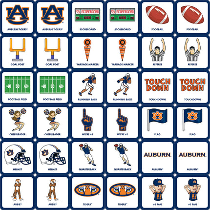 Auburn Tigers NCAA Matching Game