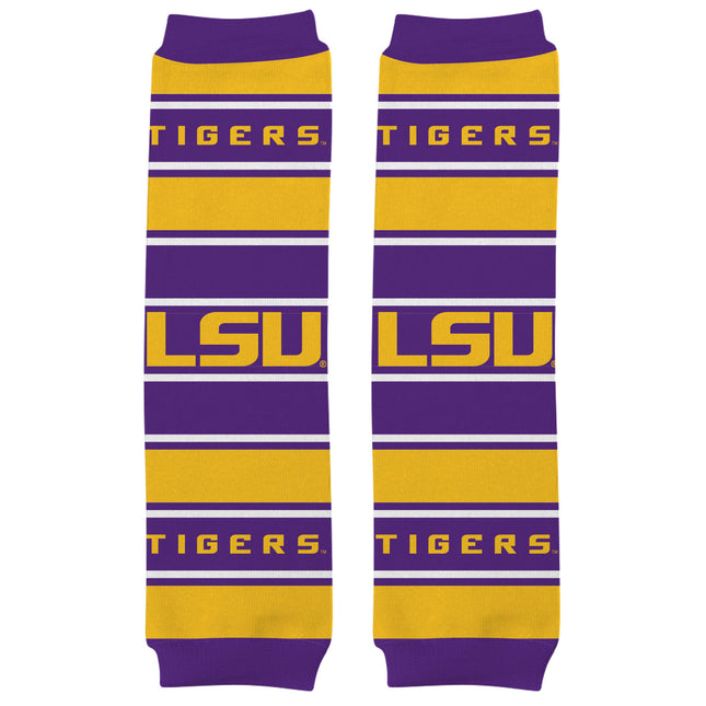 LSU Tigers Baby Leg Warmers