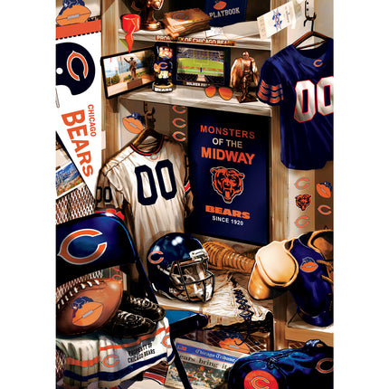 Chicago Bears NFL Locker Room 500pc Puzzle