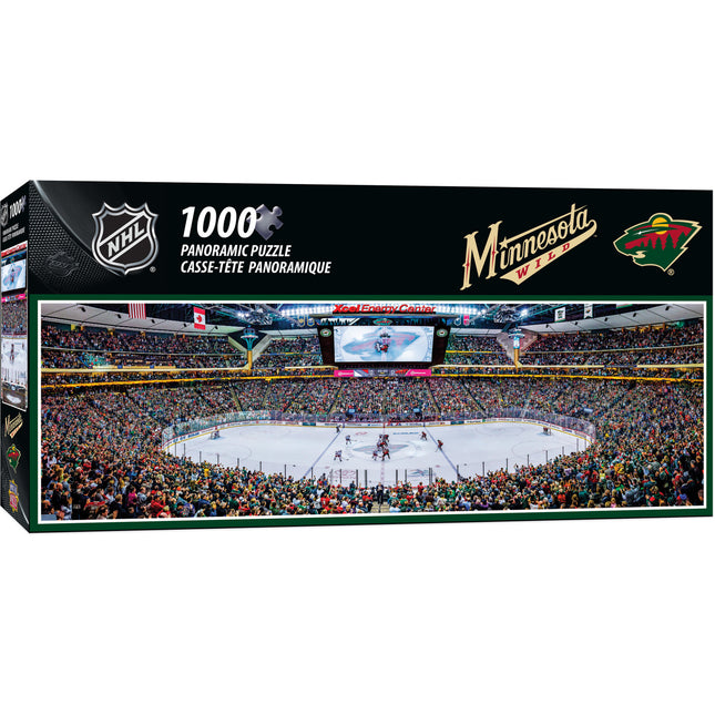 Minnesota Wild - 1000 Piece Panoramic Jigsaw Puzzle