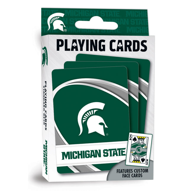 Michigan State Spartans Playing Cards - 54 Card Deck