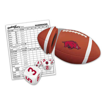 Arkansas Razorbacks NCAA Shake N' Score