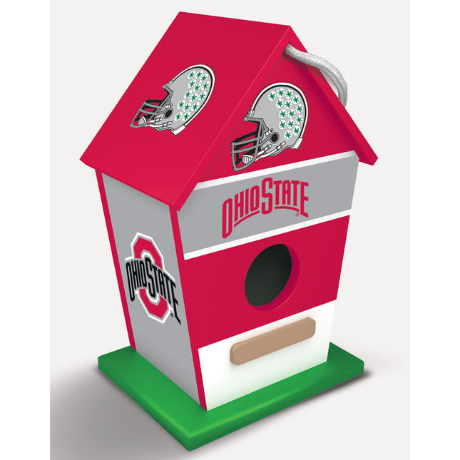 Ohio State Buckeyes Birdhouse