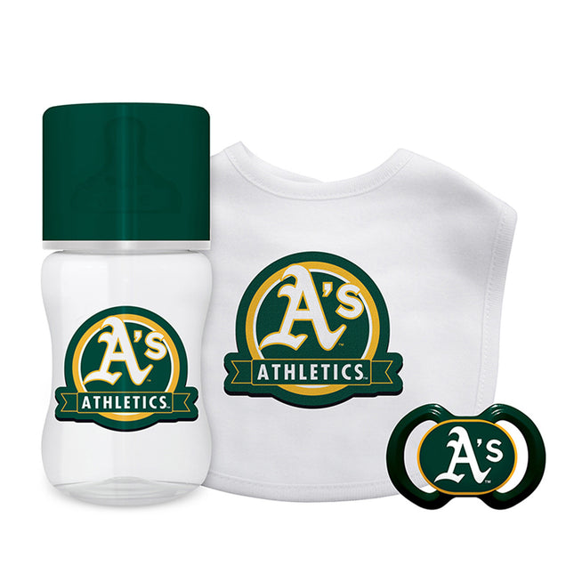 Oakland Athletics - 3-Piece Baby Gift Set