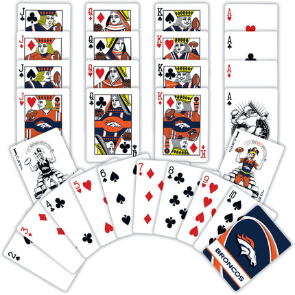 Denver Broncos NFL Playing Cards