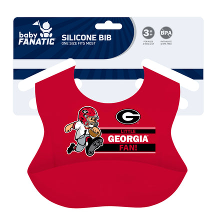 Georgia Bulldogs NCAA Silicone Bib