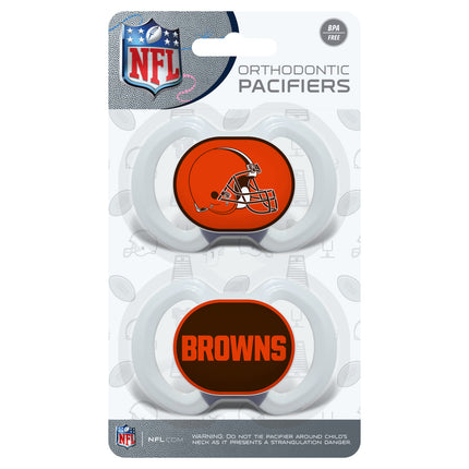 Cleveland Browns NFL Pacifier 2-Pack