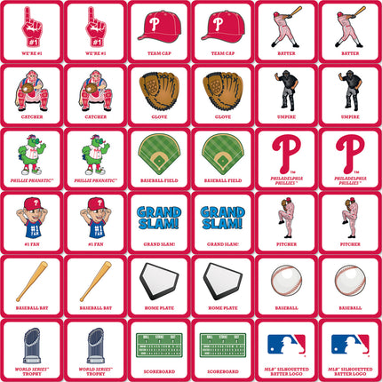 Philadelphia Phillies MLB Matching Game