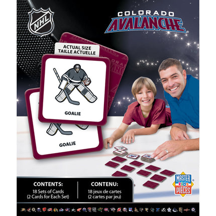 Colorado Avalanche Matching Game