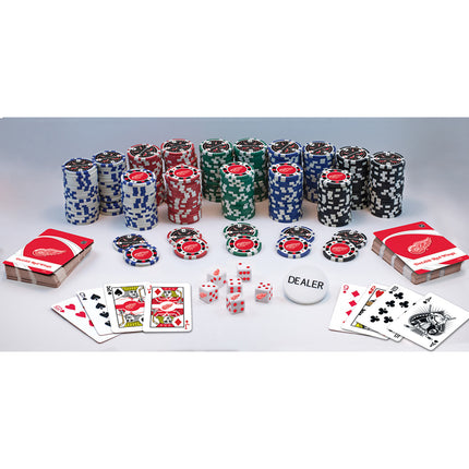 Detroit Red Wings NHL 300pc Poker Set