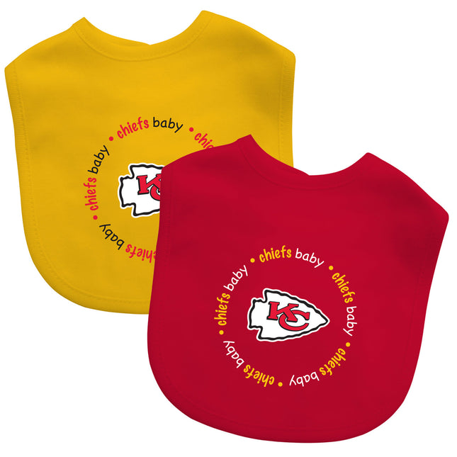 Kansas City Chiefs - Baby Bibs 2-Pack