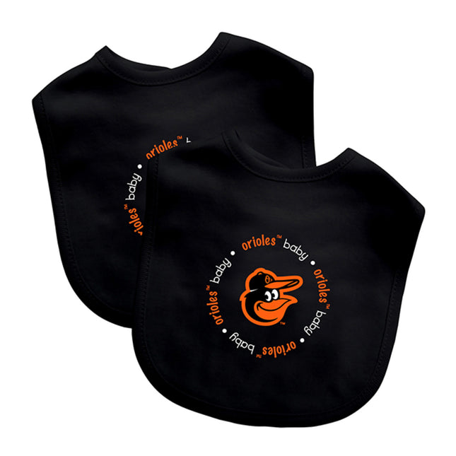 Baltimore Orioles - Baby Bibs 2-Pack