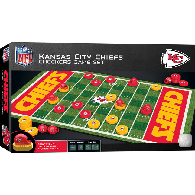 Kansas City Chiefs Checkers Board Game