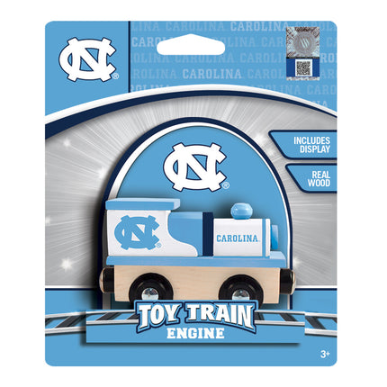 UNC Tar Heels NCAA Wood Train Engine