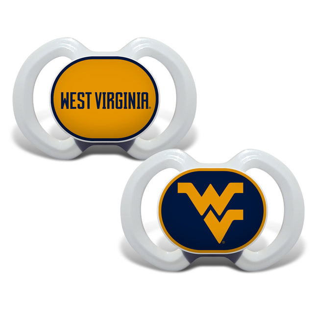 West Virginia Mountaineers - Pacifier 2-Pack