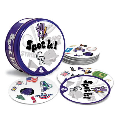 Colorado Rockies MLB Spot It! Game