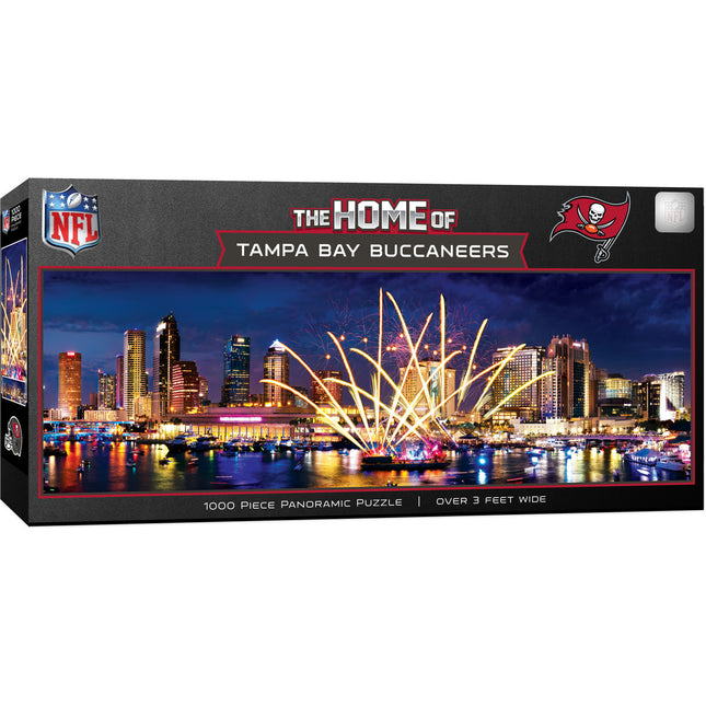 Tampa Bay Buccaneers - Stadium View 1000 Piece Panoramic Jigsaw Puzzle