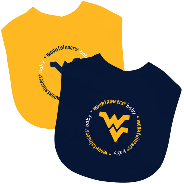 West Virginia Mountaineers - Baby Bibs 2-Pack