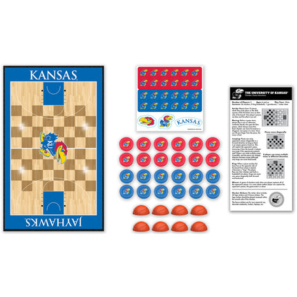 Kansas Jayhawks NCAA Checkers