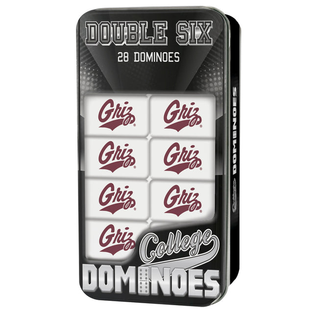 Montana Grizzlies Dominoes