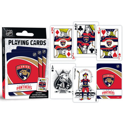 Florida Panthers Playing Cards - 54 Card Deck