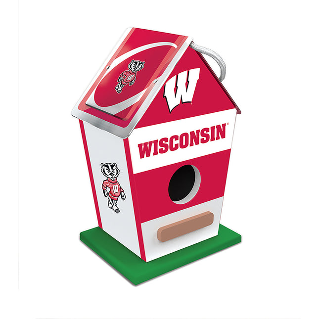 Wisconsin Badgers Birdhouse