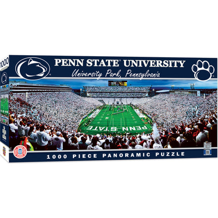 Penn State Nittany Lions - 1000 Piece Panoramic Jigsaw Puzzle - End View