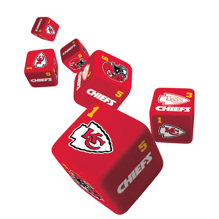 Kansas City Chiefs NFL Dice Set