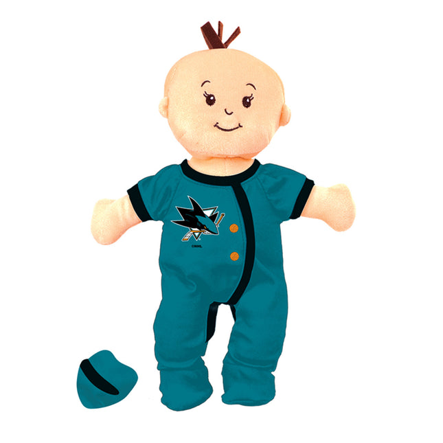 San Jose Sharks Baby Fan Doll