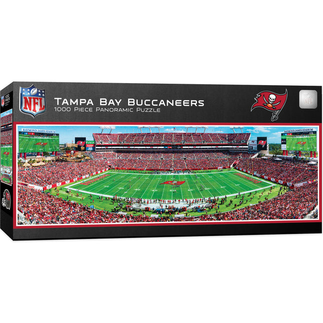 Tampa Bay Buccaneers - 1000 Piece Panoramic Jigsaw Puzzle