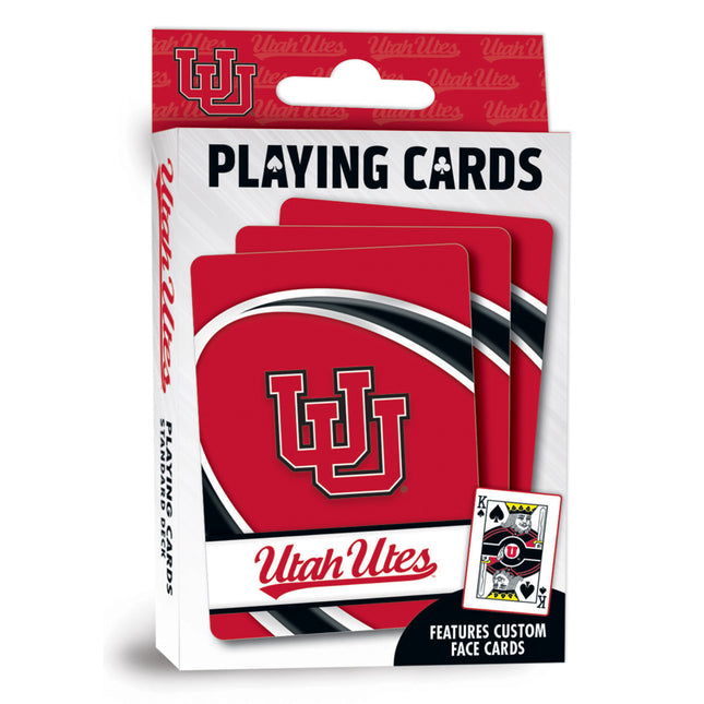 Utah Utes Playing Cards - 54 Card Deck