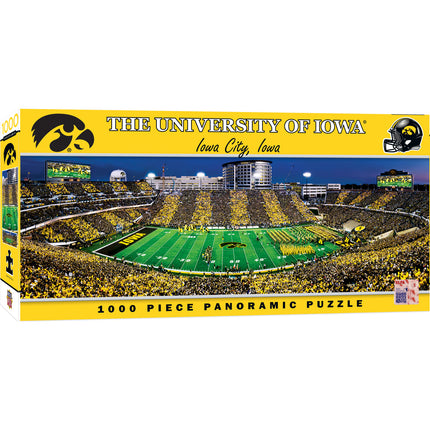 Iowa Hawkeyes - 1000 Piece Panoramic Jigsaw Puzzle