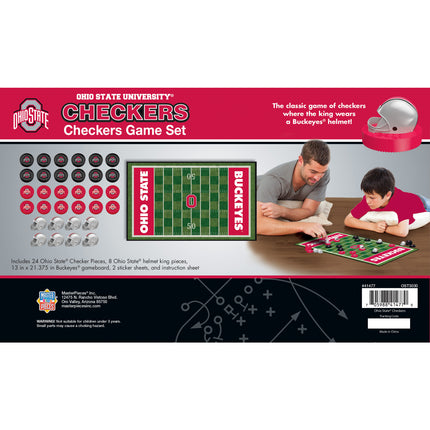 Ohio State Buckeyes NCAA Checkers