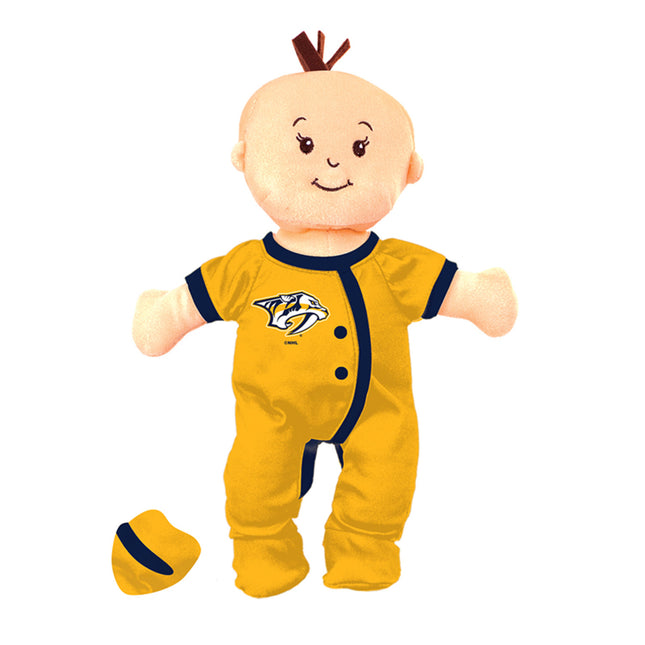 Nashville Predators Baby Fan Doll