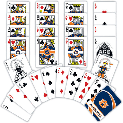 Auburn Tigers NCAA Playing Cards