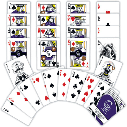 Colorado Rockies MLB Playing Cards