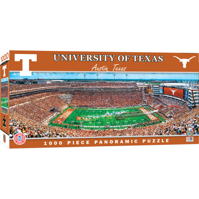 Texas Longhorns - 1000 Piece Panoramic Jigsaw Puzzle