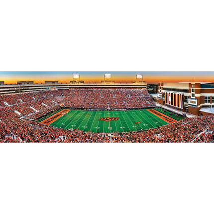 Oklahoma State Cowboys NCAA 1000pc Panoramic Puzzle