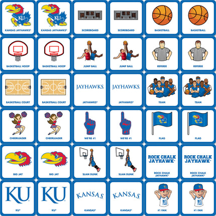 Kansas Jayhawks NCAA Matching Game