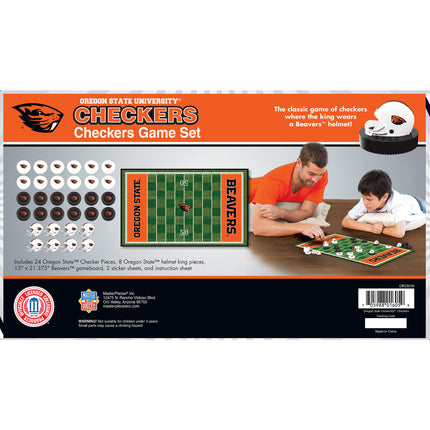 Oregon State Beavers NCAA Checkers